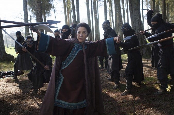 Michelle Yeoh à l'affiche de « Tigre et Dragon : La légende verte. » de Netflix (Rico Torres pour Netflix)