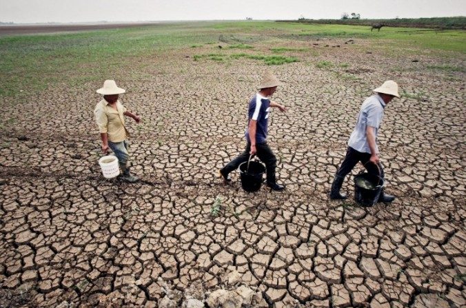 La pire sécheresse depuis 60 ans dans le Wuhan. (Délivré par une source à l'intérieur de la Chine)