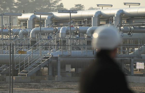 Le gazoduc Nord Stream a été inauguré le 8 novembre 2011 à Lublin en Allemagne. (Sean Gallup/Getty Images)