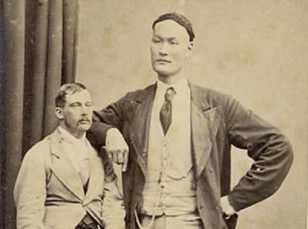 Zhan Shicai, célèbre géant chinois du 19e siècle. (Photo de Toutiao.com)