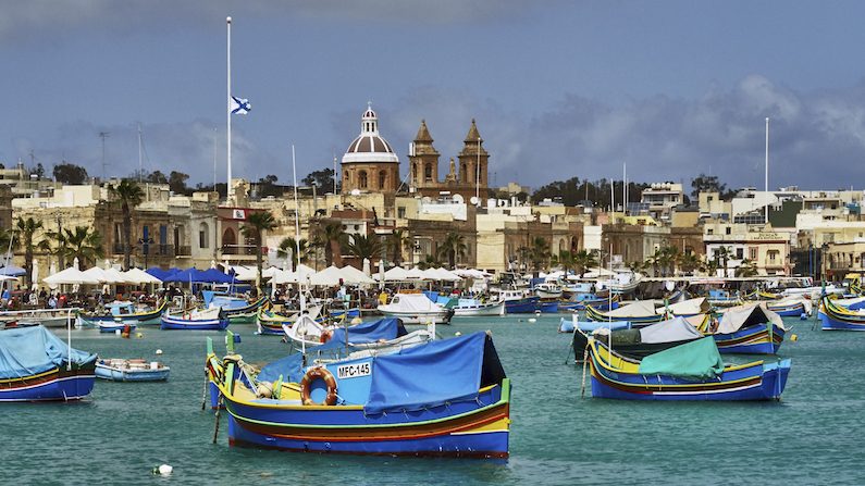Le petit port de Marsaxlokk a conservé toute son authenticité. (Charles Mahaux)