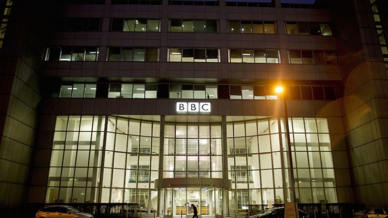 Le siège de la BBC, dans le quartier de White City, à Londres. (Bethany Clarke/Getty Images)
