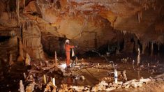 Découverte de constructions humaines dans une grotte, vieilles de 176 500 ans