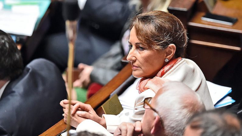 La ministre de l’Environnement, Ségolène Royal, à l’Assemblée nationale le 10 mai 2016. (ERIC FEFERBERG/AFP/Getty Images)