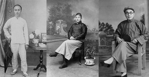 Photos de Ye Jinglü prises vers la fin de la dynastie Qing, durant la période républicaine, et durant la période communiste de l'histoire chinoise moderne. (via Toutiao.com)