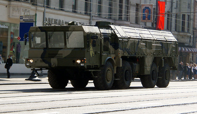 Système russe de missile balistique Iskander. (Digr/Ru/Wikipedia, CC BY-SA 3.0)