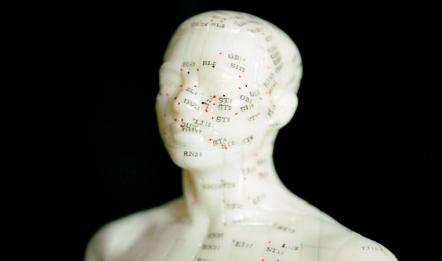 Un mannequin utilisé pour l'étude des points d'acupuncture. (Photos.com)