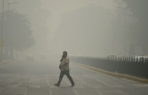 La capitale indienne Delhi  a été désignée ville la plus polluée au monde (SAJJAD HUSSAIN/AFP/Getty Images)