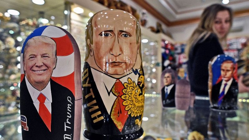 Question de poupées russes : que contiennent les deux présidents ?
(ALEXANDER NEMENOV/AFP/Getty Images)