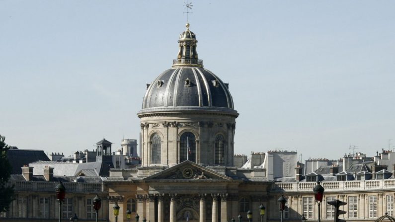 Institut de France/Académie française et pont des Arts (Paris)