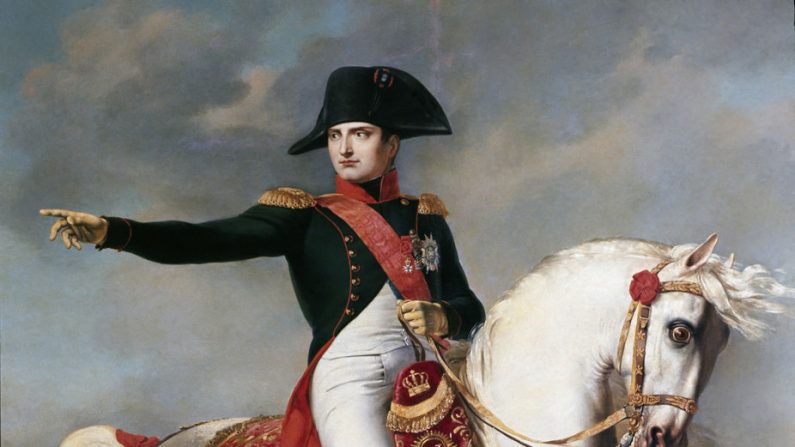 Napoléon à Wagram par Joseph Chabord. Wikimedia