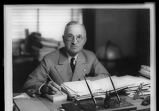 Le président Harry Truman. (Librairy of Congress)