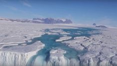 L’apparition de cours d’eau dus au dégel en Antarctique (Vidéo)