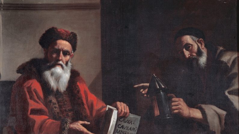 Même les meilleurs doivent se former (Diogène et Platon, réunis dans une toile de 1649).
Mattia Preti