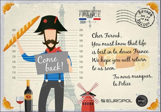 Cette campagne lancée par Europol, l'agence de police européenne, vise à traquer les criminels les plus recherchés d'Europe. (capture d’écran www.europol.europa.eu)
