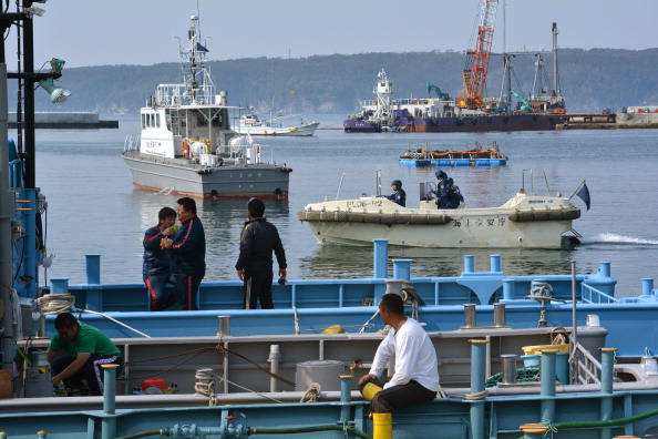 Les garde-côtes ont indiqué avoir adressé depuis la mi-juillet au moins 820 injonctions de quitter les lieux à des bateaux nord-coréens qui pêchaient illégalement dans la zone économique exclusive du Japon. (KAZUHIRO NOGI/AFP/Getty Images)