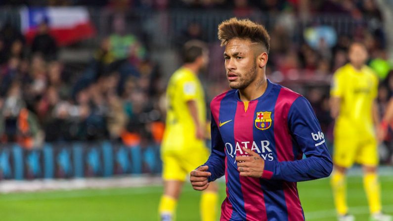 Neymar da Silva Santos Junior dit Neymar, nouvelle star incontournable de la planète football. (Alex Fau/Flickr, CC BY)
