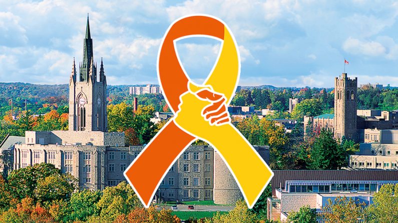 Récente campagne de prévention du suicide à l’Université Western en Ontario. Le 10 septembre prochain se tiendra la 15e Journée mondiale de la prévention du suicide. (Domaine public)