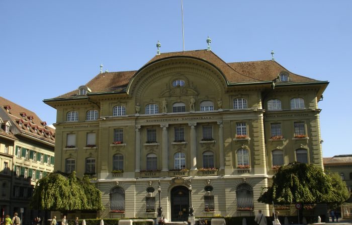 Le bâtiment de la BNS à Berne, capitale de la Suisse. (Wikipédia)