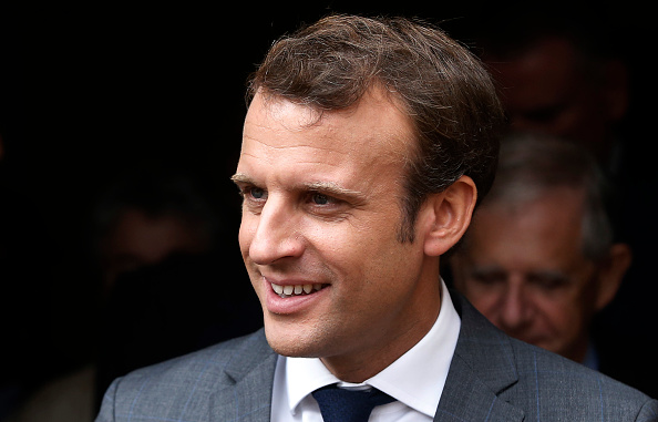 Le président Emmanuel Macron.
(GUILLAUME HORCAJUELO/AFP/Getty Images)