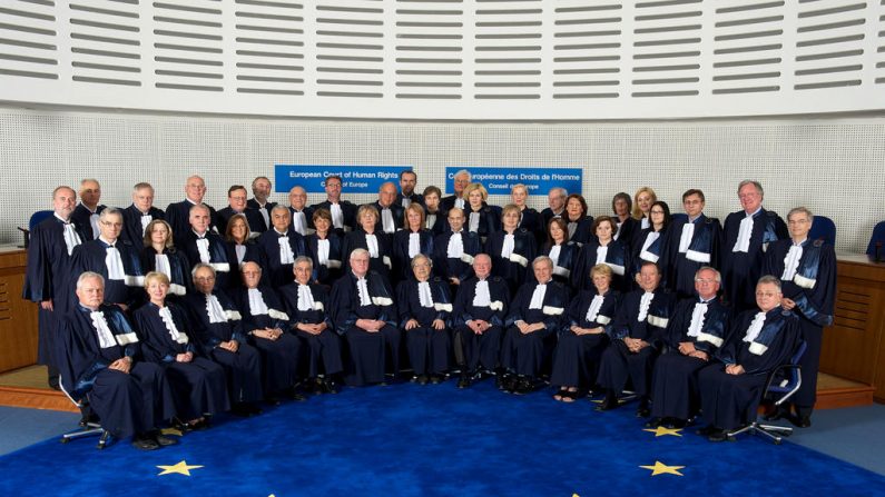 Juges de la Cour européenne des Droits de l'Homme. (Conseil de l'Europe)