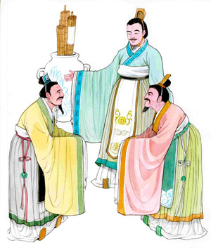 Le roi Wen gouverna le royaume de Zhou grâce à la vertu. (Blue Hsiao)（攝影: / 大紀元)
