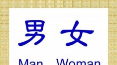 Les caractères chinois : Nan et Nu