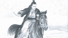 Expressions chinoises : Éperonner un cheval rapide (快馬加鞭)