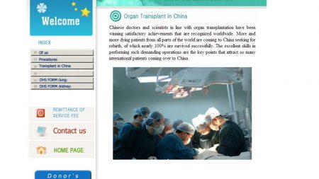 La communauté internationale des transplantations dénonce les abus en Chine