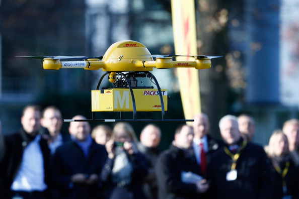Amazon prévoit d'utiliser des drones pour les livraisons. (Photo : Andreas Rentz / Getty Images)