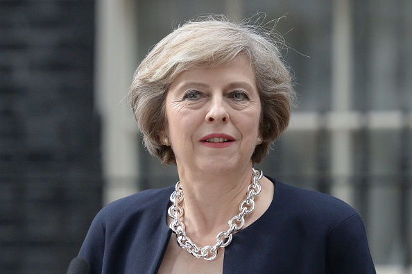 La Première ministre britannique Theresa May. (OLI SCARFF/AFP/Getty Images)