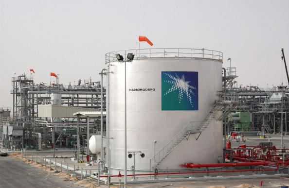 ARABIE SAOUDITE : Une vue générale montre une nouvelle usine inaugurée le 22 mars 2006 à Haradh, à environ 280 kms, au sud-ouest de la ville pétrolière orientale de Dhahran.

AFP/Getty Images


