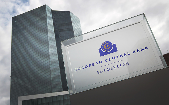 La Banque Centrale Européenne à Francfort en Allemagne. 
(DANIEL ROLAND/AFP/Getty Images)