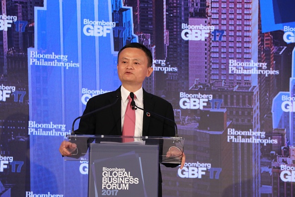 Le fondateur d'Alibaba le géant de l'internet, Jack Ma, le 20 septembre 2017 à New York.
(LUDOVIC MARIN/AFP/Getty Images)