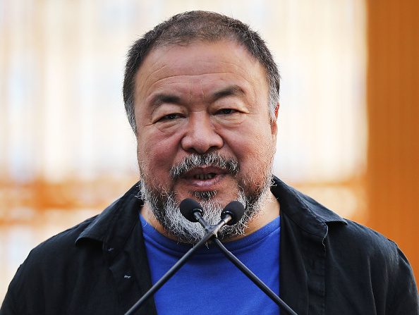 L'artiste chinois et activiste Ai Weiwei à New York -
Il parle de la crise mondiale des réfugiés -    Spencer Platt / Getty Images

