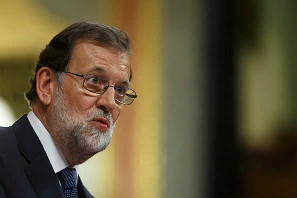 Le Premier ministre espagnol Mariano Rajoy -
(Pablo Blazquez Dominguez / Getty Images)
