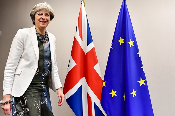 Le Premier ministre britannique Theresa May  -
(GEERT VANDEN WIJNGAERT/AFP/Getty Images)