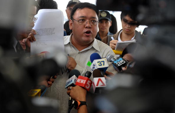 Harry Roque,( JAY DIRECTO/AFP/Getty Images)