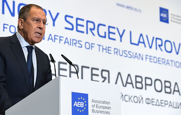 Le ministre russe des Affaires étrangères Sergueï Lavrov. 
(KIRILL KUDRYAVTSEV / AFP / Getty Images)