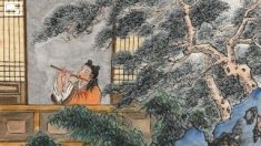 Li Mo, maître flûtiste sous la dynastie Tang