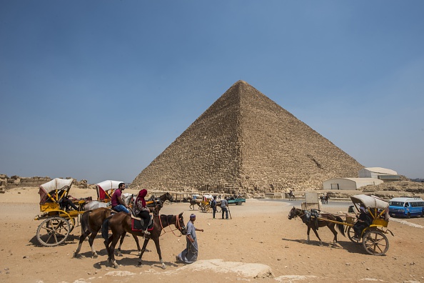 La pyramide de Khéops.
 (KHALED DESOUKI/AFP/Getty Images)