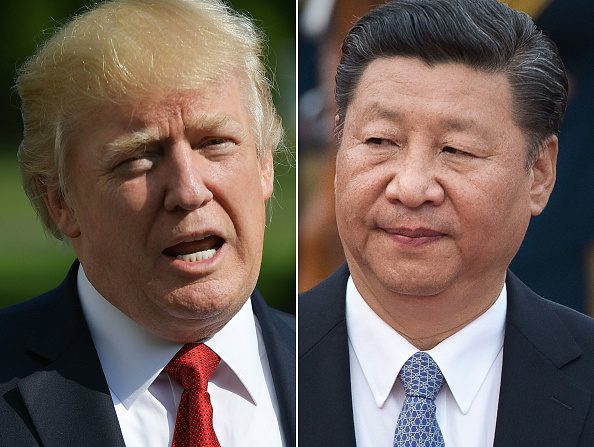Donald Trump est arrivé en Chine pour rencontrer son homologue Xi Jinping.
(MANDEL NGAN,NICOLAS ASFOURI/AFP/Getty Images)