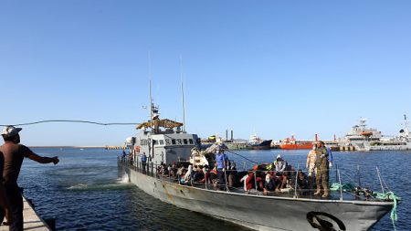 300 migrants secourus à l’est de Tripoli par la marine libyenne
