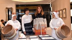 Melania Trump et les perles japonaises
