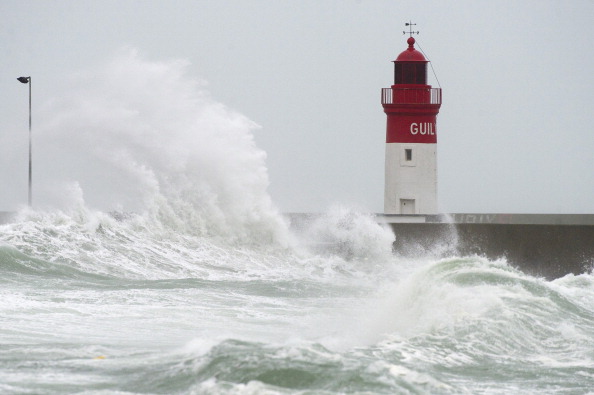 La tempête David arrivera ce soir sur les côtes anglaises    (Photo: JEAN-SEBASTIEN EVRARD/AFP/Getty Images)