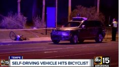 Un véhicule autonome d’Uber percute et tue un cycliste en Arizona