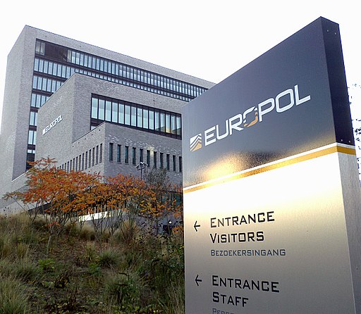Le bâtiment d'Europol, à La Haye, aux Pays-Bas. (Seveno)