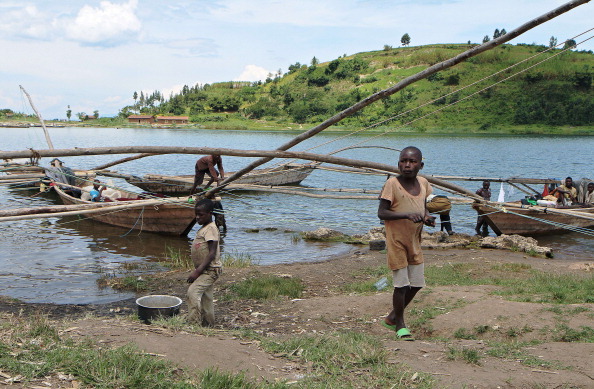 Une attaque d'hommes armés contre un convoi de pécheurs sur le lac Kivu,
 STEPHANIE AGLIETTI/AFP/Getty Images.