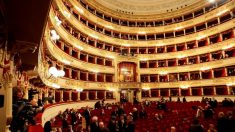 Woody Allen et Cecilia Bartoli en 2019 à la Scala, qui s’ouvrira avec Verdi