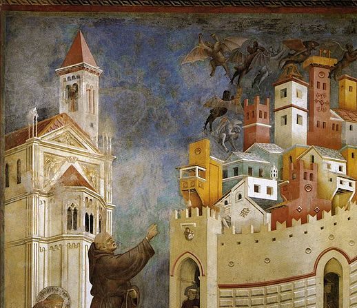 Basilique supérieure de San Francesco d'Assise. Photo de Wikipédia de Galerie d'art.